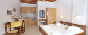 Nostos Beachfront Apartments & Studios - Chambre