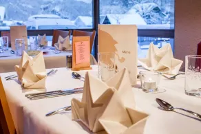 Hotel Sherlock Holmes "nur 200 m zur Gondelbahn Hasliberg" - Restaurant