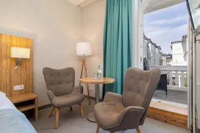Strandhotel zur Promenade - Chambre