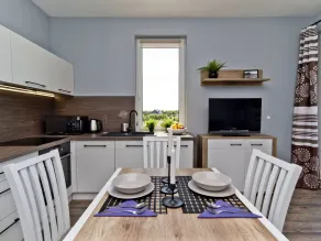 BlueApart Apartamenty Nexo - Opções para refeição no quarto