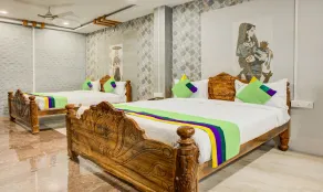 Treebo Golden Inn, 700 Mtrs From Promenade Beach - Zimmer
