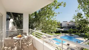 Duvabitat Apartments - Ausblick vom Zimmer