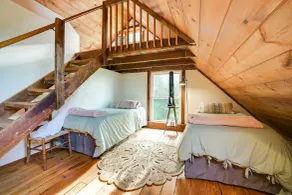 Breathtaking Mtn Views: Stylish Rustic Retreat! - Interior