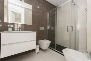 A 800m du bateau pour Praia das Cabanas, avec Piscine, Terrasse, Wifi et climati - Salle de bain