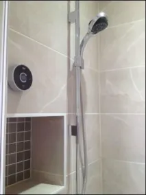 LA B&B - Dusj på badet