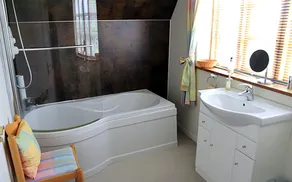 Westacre Lodge Self Catering Chalet - Badeværelse