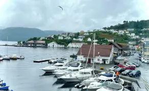 Ryfylke Fjordhotell - Utsikt fra rommet