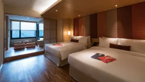 Asia Pacific Hotel Beitou - Vue de la chambre