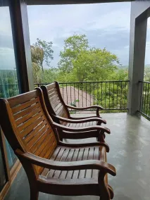 Villa Rumassala Luxury Chalets Unawatuna - Vista dalla camera