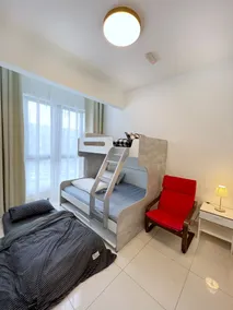 Econest Eco Botanic Muji Style Duplex 3BR Educity - Chambre