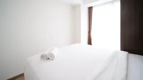 Nice 3Br Connected To Mall At Grand Sungkono Lagoon Apartment - Room