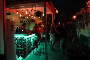 Jirafa Roja Hostel - Terrace/patio