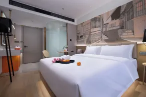 From K Huan Kai Hotel -Changsha Wuyi Plaza IFS Branch - Zimmer