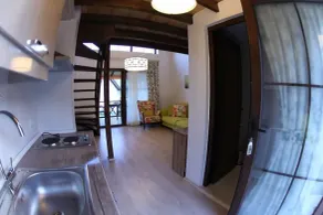 Karaburun Mimoza Apart Hotel - Cocina básica privada