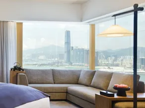 Upper House Hong Kong - Ausblick vom Zimmer