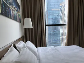 Luxury Condotel 2BR Vinhomes Skylake Keangnam - Netflix free - View from room
