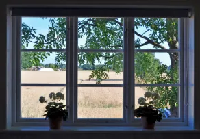 Torsborgs Gård - Ausblick vom Zimmer