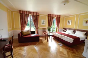 Château de Pourtalès - Vue de la chambre