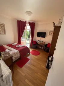 Vue du Château chambres en toute autonomie - Zimmer