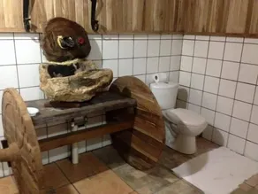 Cabinas Piuri - Badezimmer