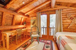 Rustic Sequim Cabin w/ Fire Pit & Forested Views! - Interior