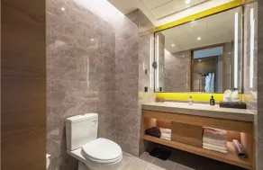 The Mulian Hotel Jinhai Lake Shanghai - Badezimmer