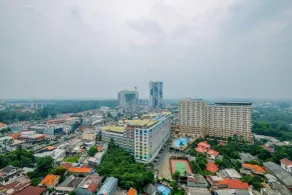 Cozy 1BR Apartment at Atlanta Residences in Depok Jakarta, West Java by Leciel Hospitality - Ausblick vom Zimmer