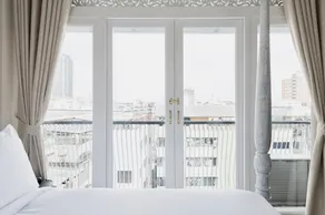 Noursabah Boutique Bed Bangkok - Vue de la chambre