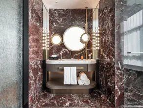 Pan Pacific Hotel, Dalian - Bathroom