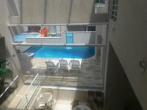 Hotel Rosa da Ilha Guaruja - 80m do mar, 02 piscinas, sala de jogos, brinquedão de percurso para crianças - Pool