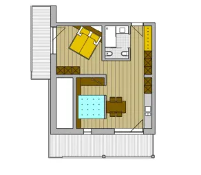 Garni Residence Alnö - Adults Only Dolomites - Chambre
