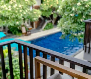Rama Garden Hotel Bali - View from room