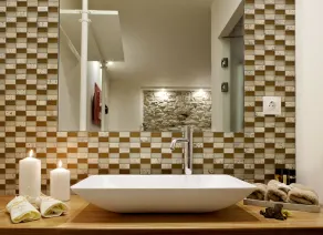 Olga Hotel Mouresi - Badezimmer