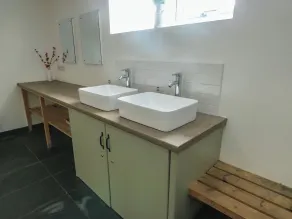 Llewelyn Shepherds Hut - Badeværelse