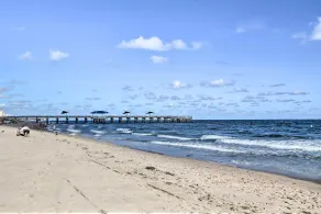 NUOVO! Fuga sulla spiaggia di Pompano in posizione centrale con gazebo! - Interni