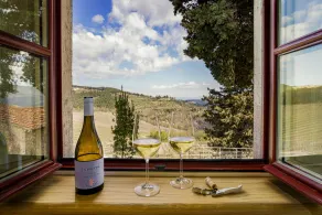La Pietra Del Cabreo - Vue de la chambre