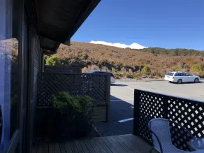 Skotel Alpine Resort - Ausblick vom Zimmer