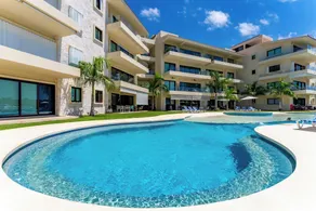 Ground Floor Marina View Infinity Pool Private Terrace Puerto Aventuras - Pool