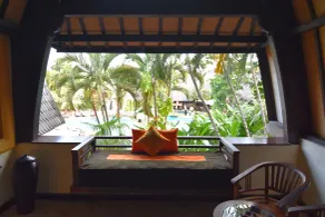 Hotel Vila Lumbung - Vue de la chambre