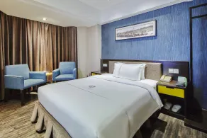 迎商酒店广州淘金地铁站 - Chambre