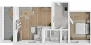 ULA easy stay - Planlösning