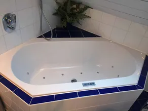 Ferienwohnung Buchbergblick - Badezimmer