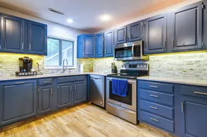 Waterfront Home w/ Views & Dock in Sunrise Beach! - Innvendig