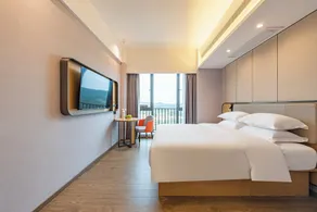 Poltton International Apartment - Guangzhou Knowledge City Wangcun Subway Station - Værelse