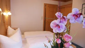 Charmant appartement convivial et familial avec sauna et barbecue - Chambre