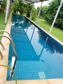 Morocco Blue cafe by Chilong River Farm Resort - Pool