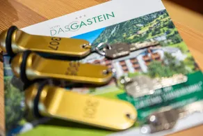 Hotel Das Gastein - ganzjährig inklusive Alpentherme Gastein & Sommersaison inklusive Gasteiner Bergbahnen - Réception