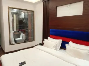 JJK Rukmini Vilas Hotel & Banquet - Living area