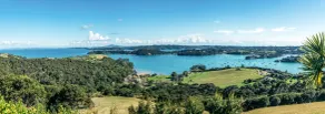 Te Whau Lodge - Ausblick vom Zimmer