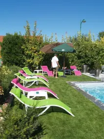 Logis Auberge Des Moissons - Pool
